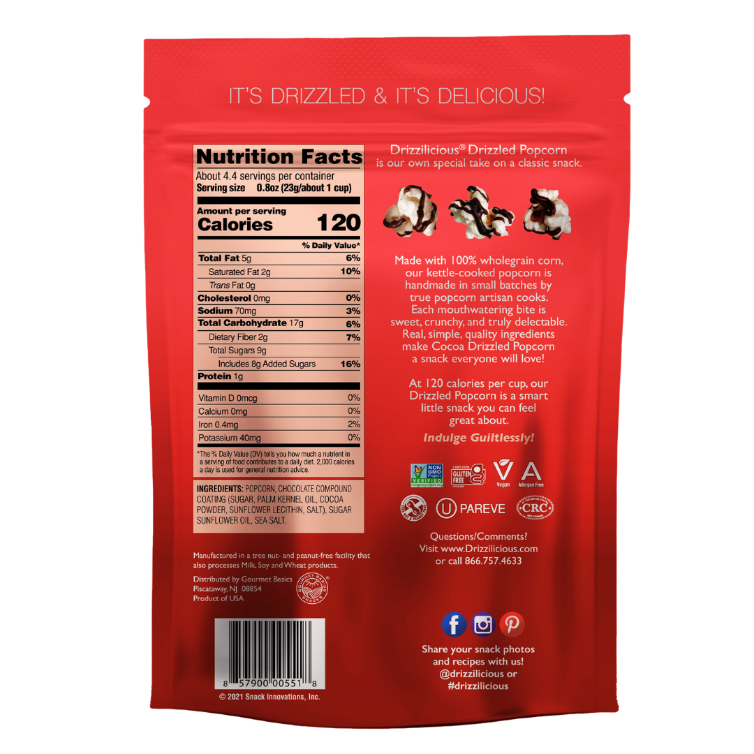 Cocoa Popcorn 3.6Oz - Image 2